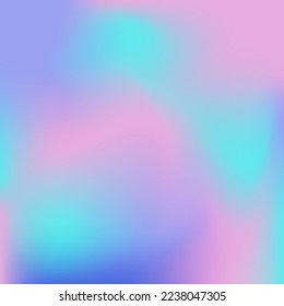 Smoothly blurred gradient design illustration EPS10 of pink, blue, green and purple for background or banner