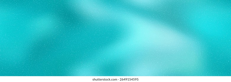 Suavemente fluindo água-marinha bg com sutil textura de ruído. Malha de gradiente suave visualmente atraente. Chic tecido pastel turquesa. Perfeito para casamentos. Design gráfico vetorial.