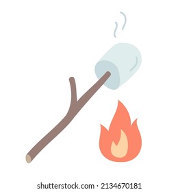 Smores. Hand drawn doodle icon.