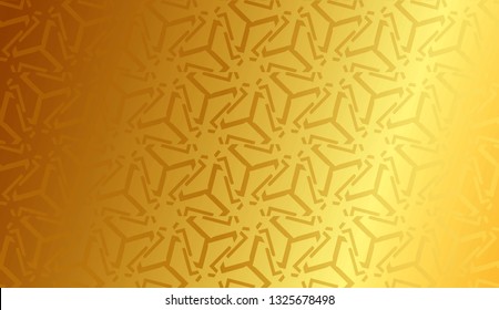 Smoth golden color gradient background. New Elegant Background With Curved Line In Triangular Style. Vector. Smart Business Design