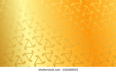 Smoth golden color gradient background. New Elegant Background With Curved Line In Triangular Style. Vector. Smart Business Design