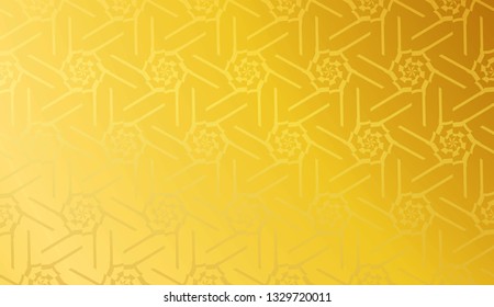 Smoth golden color gradient background. New Elegant Background With Curved Line In Triangular Style. Vector. Smart Business Design