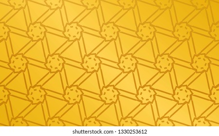 Smoth golden color gradient background. New Elegant Background With Curved Line In Triangular Style. Vector. Smart Business Design