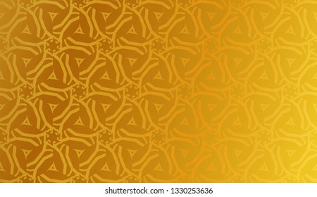 Smoth golden color gradient background. New Elegant Background With Curved Line In Triangular Style. Vector. Smart Business Design