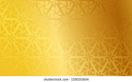 Smoth golden color gradient background. New Elegant Background With Curved Line In Triangular Style. Vector. Smart Business Design