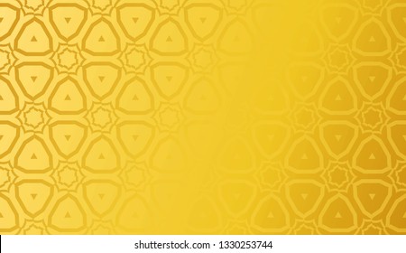 Smoth golden color gradient background. New Elegant Background With Curved Line In Triangular Style. Vector. Smart Business Design