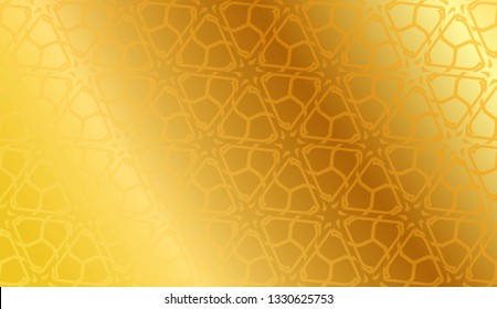 Smoth golden color gradient background. New Elegant Background With Curved Line In Triangular Style. Vector. Smart Business Design