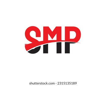 SMP Letter Initial Logo Design Vector Illustration