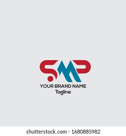 SMP vector logo design, SMP Creative logo design