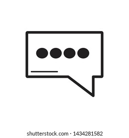 sms, chat icon vector illustration