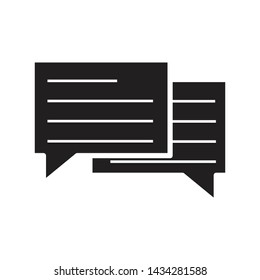 sms, chat icon vector illustration