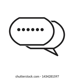 sms, chat icon vector illustration