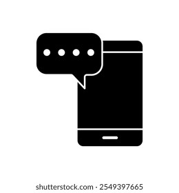 Icono de línea de concepto de SMS. Ilustración de elemento simple. diseño de símbolo de contorno de concepto de sms.