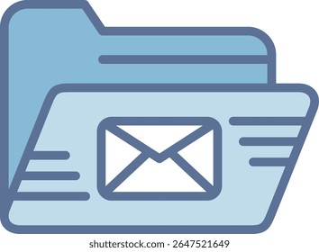 Symbol für gefüllte Blautöne von SMS