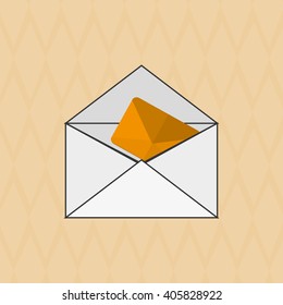 SMS graphic design , vector illustration
