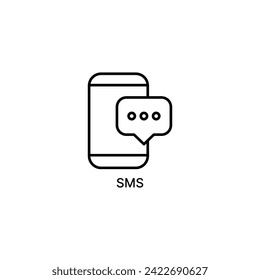 SMS icon, sms, chat, message, iphone, smartphone, cellphone, mobile phone, technology