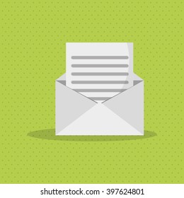 SMS icon design, vector illustration