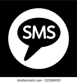 sms icon illustration design 