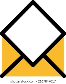 SMS icon, illustration, vector on a white background.
