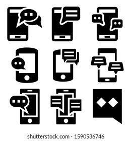 sms icon isolated sign symbol vector illustration - Collection of high quality black style vector icons
