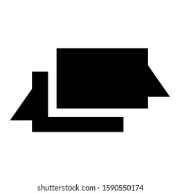 sms icon isolated sign symbol vector illustration - high quality black style vector icons
