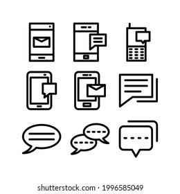 sms icon or logo isolated sign symbol vector illustration - Collection of high quality black style vector icons
