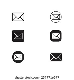 SMS icon set. New gmail, email. Dialog, chat, new message, Mail icon set, gmail icon, message icon vector