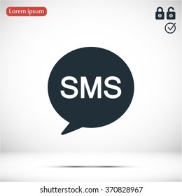 Sms Icon Vector 