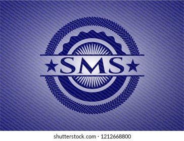 SMS with jean texture