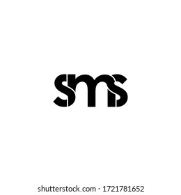 logo sms images stock photos vectors shutterstock https www shutterstock com image vector sms letter original monogram logo design 1721781652