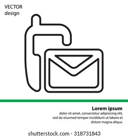 sms line icon