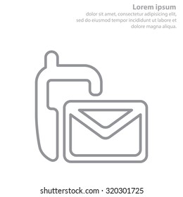 sms line icon
