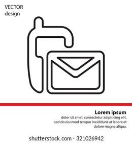 sms line icon