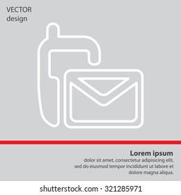 sms line icon