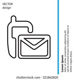 sms line icon