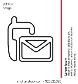 sms line icon