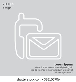 sms line icon