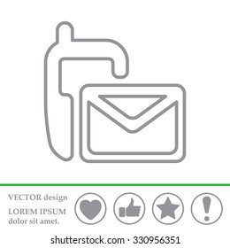 sms line icon