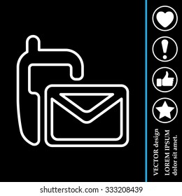 sms line icon