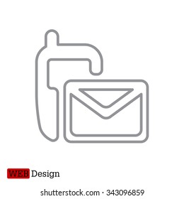sms line icon
