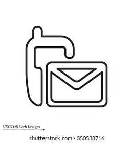 sms line icon