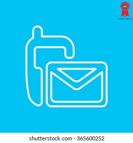 sms line icon