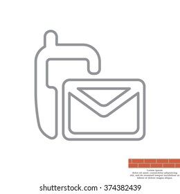 sms line icon