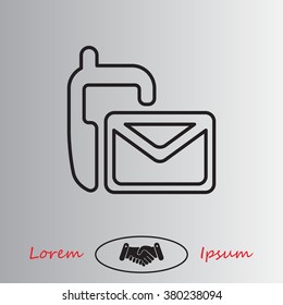 sms line icon