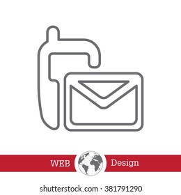 sms line icon