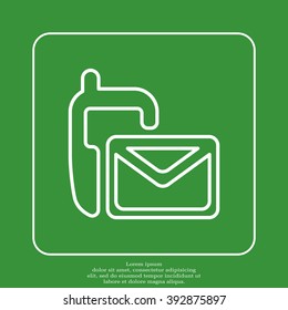 sms line icon