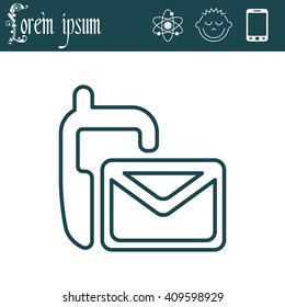 sms line icon