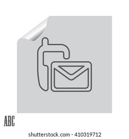 sms line icon