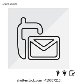 sms line icon