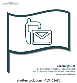 sms line icon
